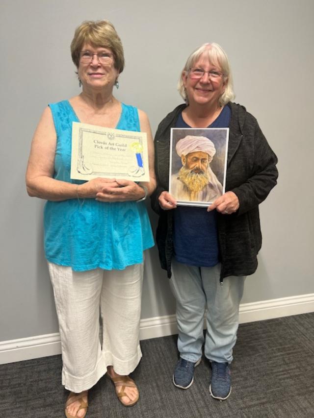 Jan Rutherford - "Wise Sage" Ink and Watercolor